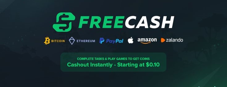 Freecash banner